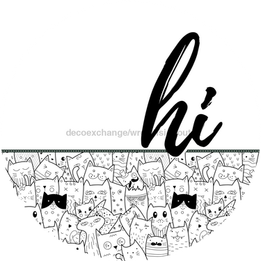 Cat Door Hanger Dco-01600-Dh 18’ Round Wood